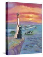 African Queen-Judy Mastrangelo-Stretched Canvas