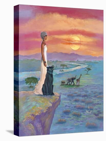 African Queen-Judy Mastrangelo-Stretched Canvas