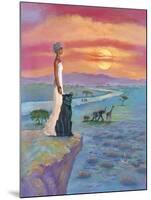 African Queen-Judy Mastrangelo-Mounted Giclee Print