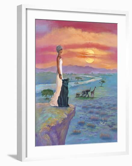 African Queen-Judy Mastrangelo-Framed Giclee Print