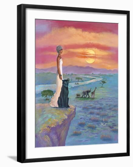 African Queen-Judy Mastrangelo-Framed Giclee Print