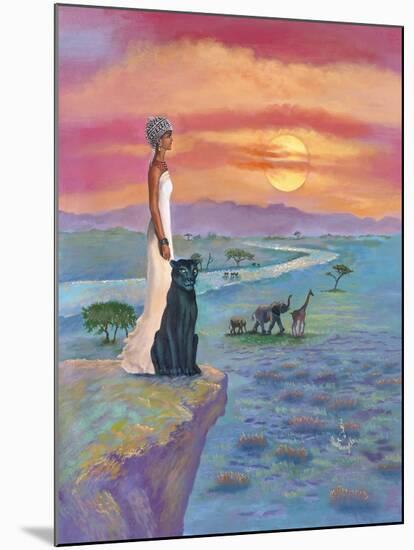 African Queen-Judy Mastrangelo-Mounted Giclee Print