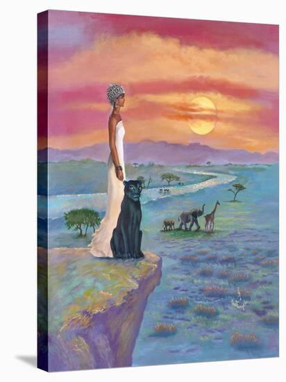 African Queen-Judy Mastrangelo-Stretched Canvas