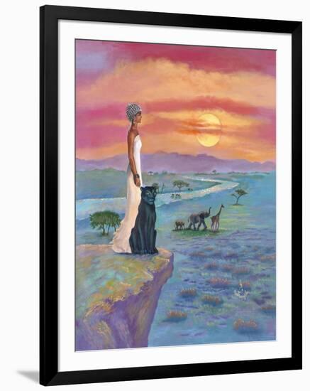 African Queen-Judy Mastrangelo-Framed Giclee Print