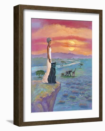 African Queen-Judy Mastrangelo-Framed Giclee Print