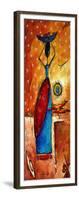 African Queen-Megan Aroon Duncanson-Framed Art Print