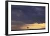 African Savannah Heavy Clouds and Moody Sky-null-Framed Photographic Print