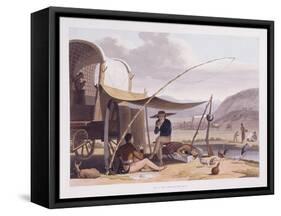 African Scenery and Animals at the Cape of Good Hope, 1804-5-Samuel Daniell-Framed Stretched Canvas