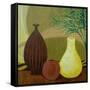 African Style II-Herb Dickinson-Framed Stretched Canvas