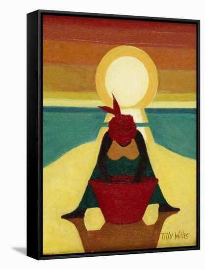 African Sunset, 2009-Tilly Willis-Framed Stretched Canvas