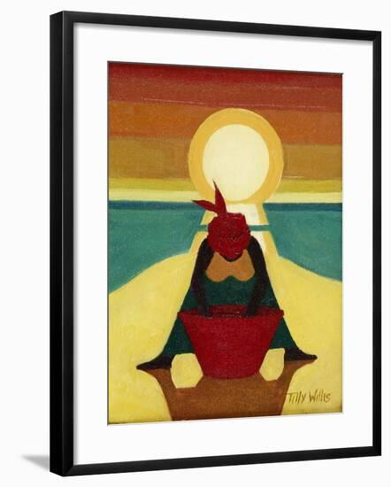 African Sunset, 2009-Tilly Willis-Framed Giclee Print