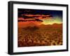 African Sunset-John Newcomb-Framed Giclee Print