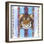 African Tiger-Claudia Interrante-Framed Giclee Print