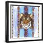 African Tiger-Claudia Interrante-Framed Giclee Print