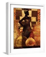 African Traditions I-Eric Yang-Framed Art Print