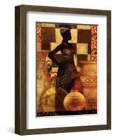 African Traditions I-Eric Yang-Framed Art Print