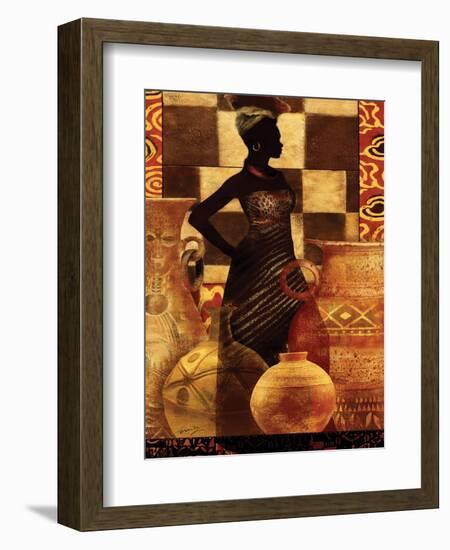 African Traditions I-Eric Yang-Framed Art Print