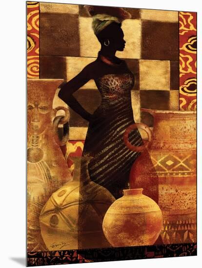 African Traditions I-Eric Yang-Mounted Art Print