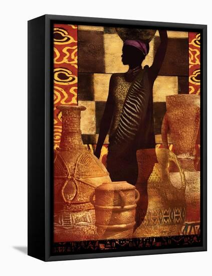 African Traditions II-Eric Yang-Framed Stretched Canvas