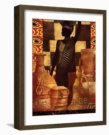 African Traditions II-Eric Yang-Framed Art Print