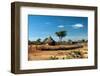 African Tribal Hut-matejh-Framed Photographic Print