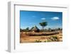 African Tribal Hut-matejh-Framed Photographic Print