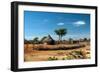 African Tribal Hut-matejh-Framed Photographic Print