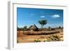 African Tribal Hut-matejh-Framed Photographic Print