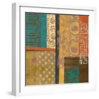 African Tribe 1-Alonza Saunders-Framed Art Print