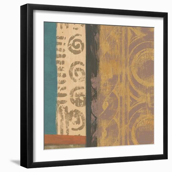 African Tribe 2-Alonza Saunders-Framed Art Print