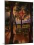 African Twilight-John Newcomb-Mounted Giclee Print