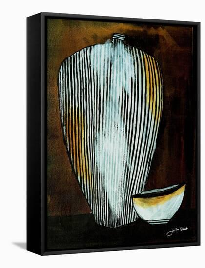 African Vessel I-Jennifer Garant-Framed Stretched Canvas