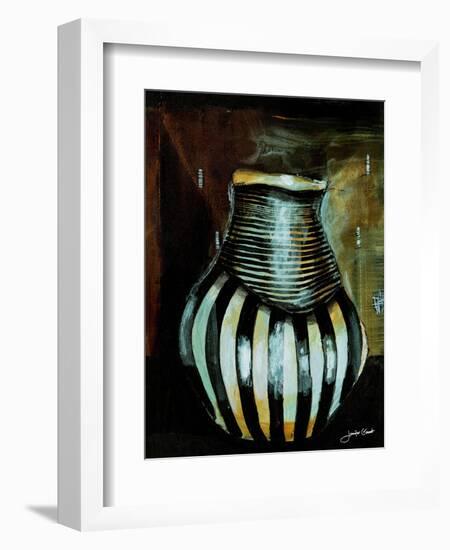 African Vessel III-Jennifer Garant-Framed Giclee Print