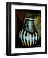 African Vessel III-Jennifer Garant-Framed Premium Giclee Print