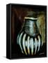 African Vessel III-Jennifer Garant-Framed Stretched Canvas