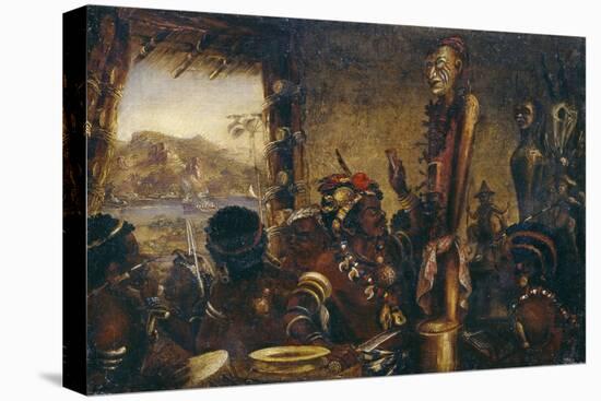 African War Fetish, Taken by the Boats of Hms Archer in 1865, in the River Congo, 1865-Thomas Baines-Stretched Canvas