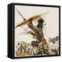 African Warriors-Mcbride-Framed Stretched Canvas