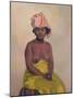 African Woman, 1910-Félix Vallotton-Mounted Giclee Print