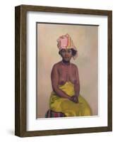 African Woman, 1910-Félix Vallotton-Framed Giclee Print