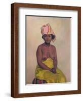 African Woman, 1910-Félix Vallotton-Framed Giclee Print