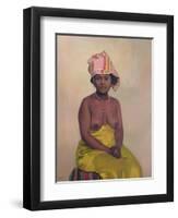 African Woman, 1910-Félix Vallotton-Framed Giclee Print