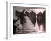 African Woman Bathing in Niger River Near Timbuktu-Eliot Elisofon-Framed Photographic Print