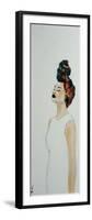 African Woman with Colourful Headdress, (1) 2016-Susan Adams-Framed Giclee Print