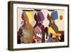 African Women-Varnette Honeywood-Framed Premium Giclee Print