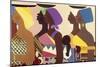 African Women-Varnette Honeywood-Mounted Premium Giclee Print