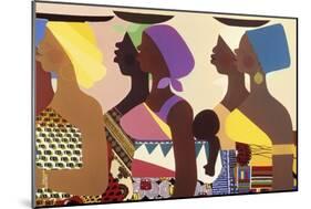 African Women-Varnette Honeywood-Mounted Art Print