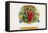 Africora-Art Of The Cigar-Framed Stretched Canvas