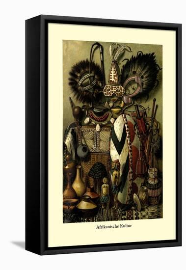 Afrikanische Kultur-null-Framed Stretched Canvas