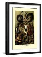 Afrikanische Kultur-null-Framed Art Print