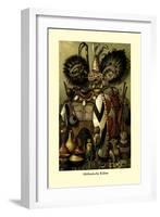 Afrikanische Kultur-null-Framed Art Print